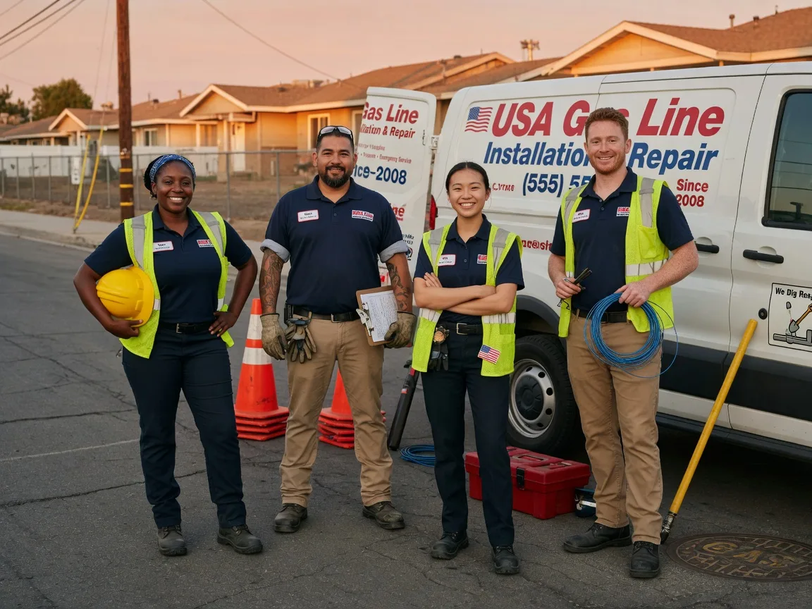 Gas Line Installation company in Luverne, MN